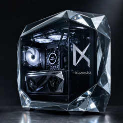 Diamond Glass PC Tower