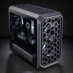 dual fan pc case