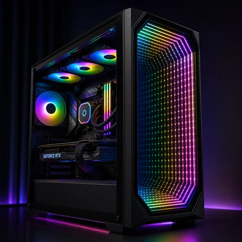 clear acrylic pc case