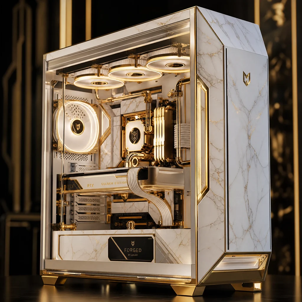 tempered glass PC case